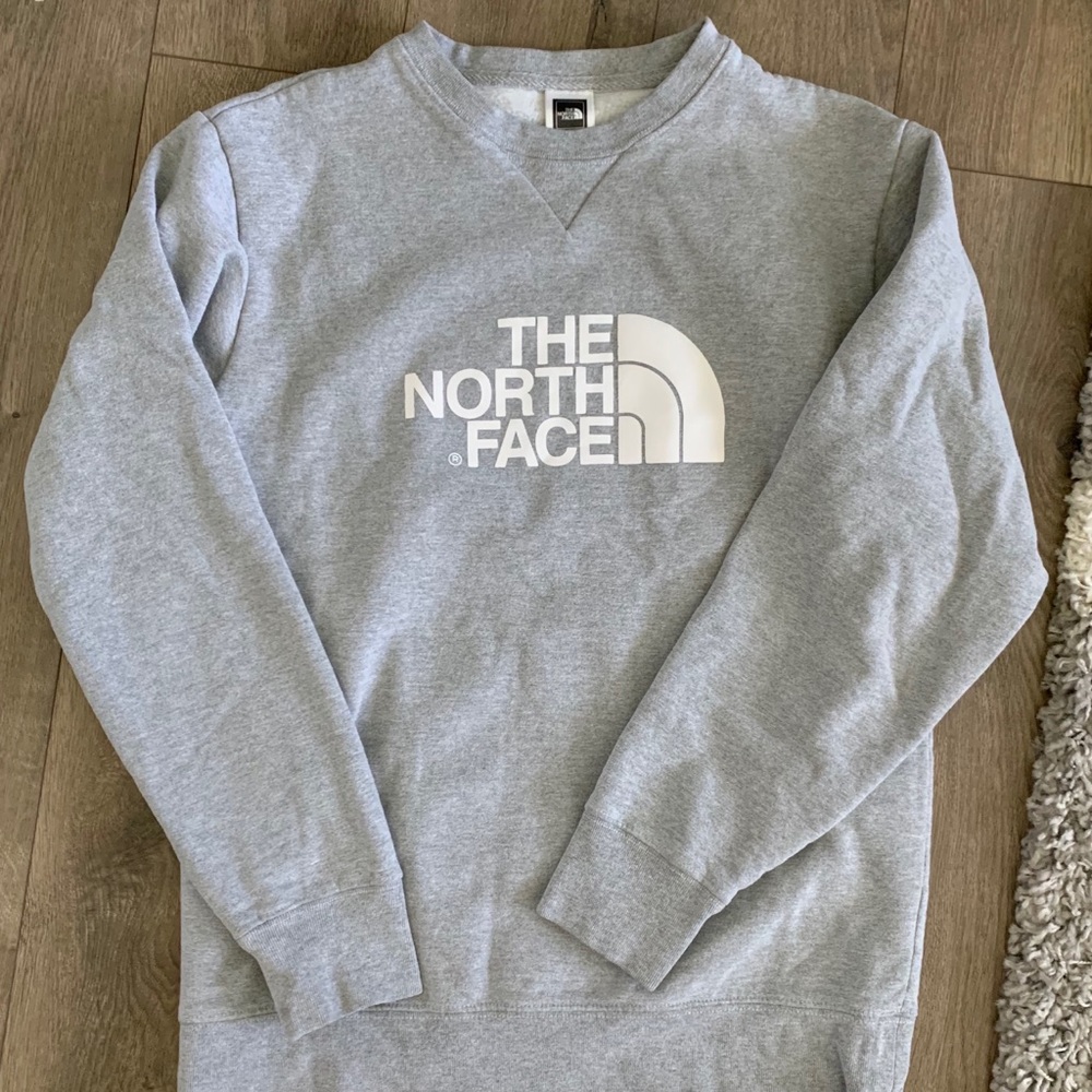 The North Face sweatshirt